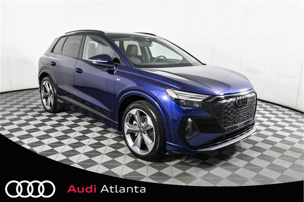 new 2025 Audi Q4 e-tron car, priced at $65,376