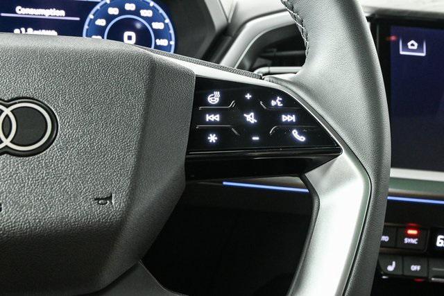 new 2025 Audi Q4 e-tron car, priced at $65,376