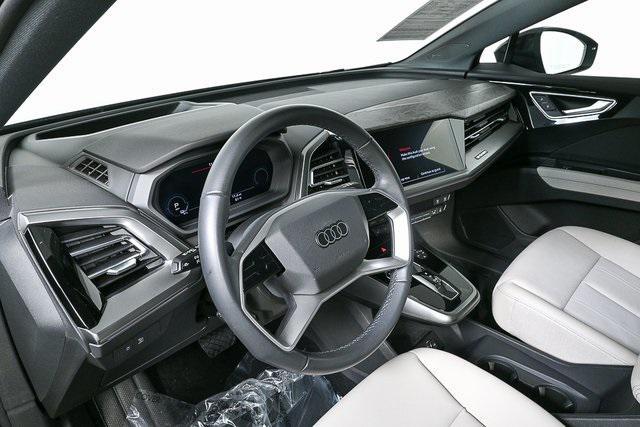 used 2024 Audi Q4 e-tron car, priced at $38,495