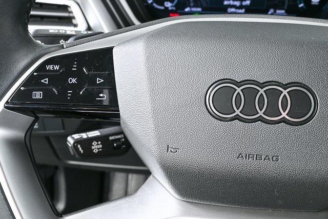 used 2024 Audi Q4 e-tron car, priced at $38,495