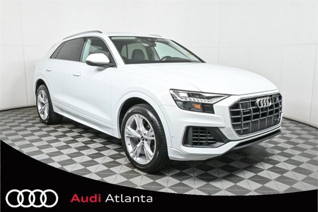 used 2023 Audi Q8 car, priced at $58,800