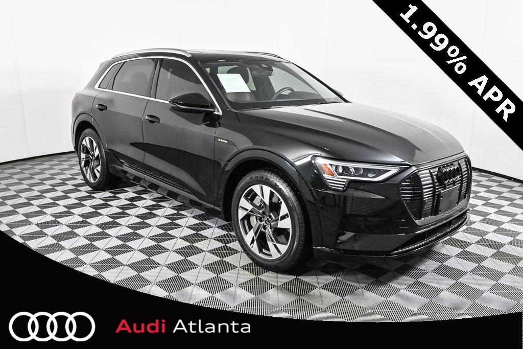 used 2022 Audi e-tron car, priced at $27,500