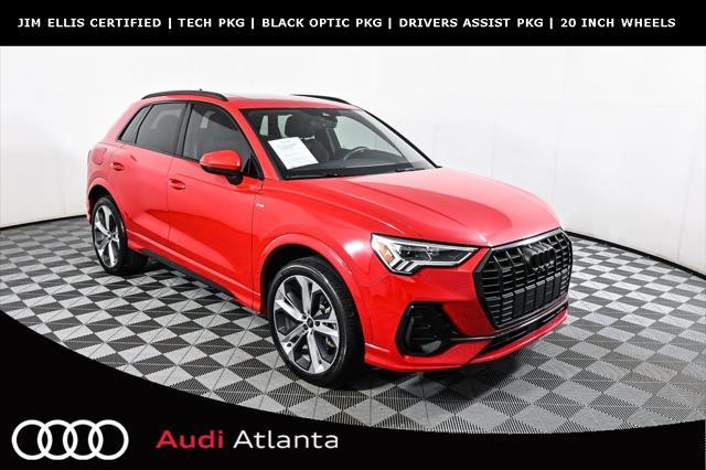 used 2022 Audi Q3 car, priced at $28,500