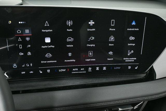 new 2025 Audi Q6 e-tron car, priced at $74,993