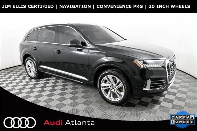 used 2023 Audi Q7 car, priced at $49,995