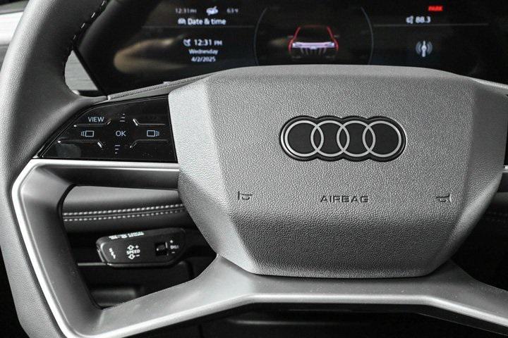 new 2025 Audi Q6 e-tron car, priced at $69,768