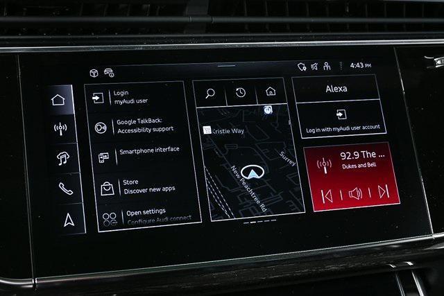 new 2025 Audi Q8 car, priced at $79,947