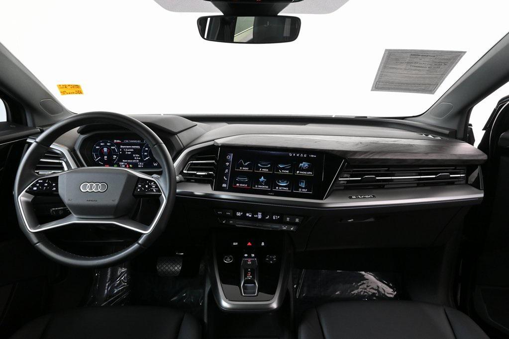 used 2024 Audi Q4 e-tron car, priced at $35,495
