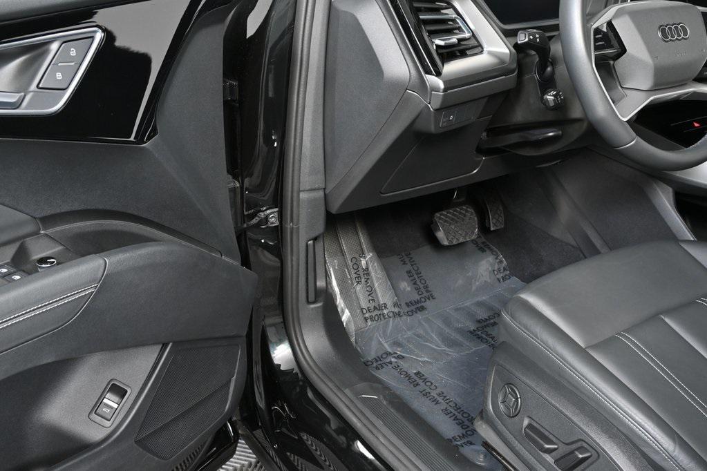 used 2024 Audi Q4 e-tron car, priced at $35,495