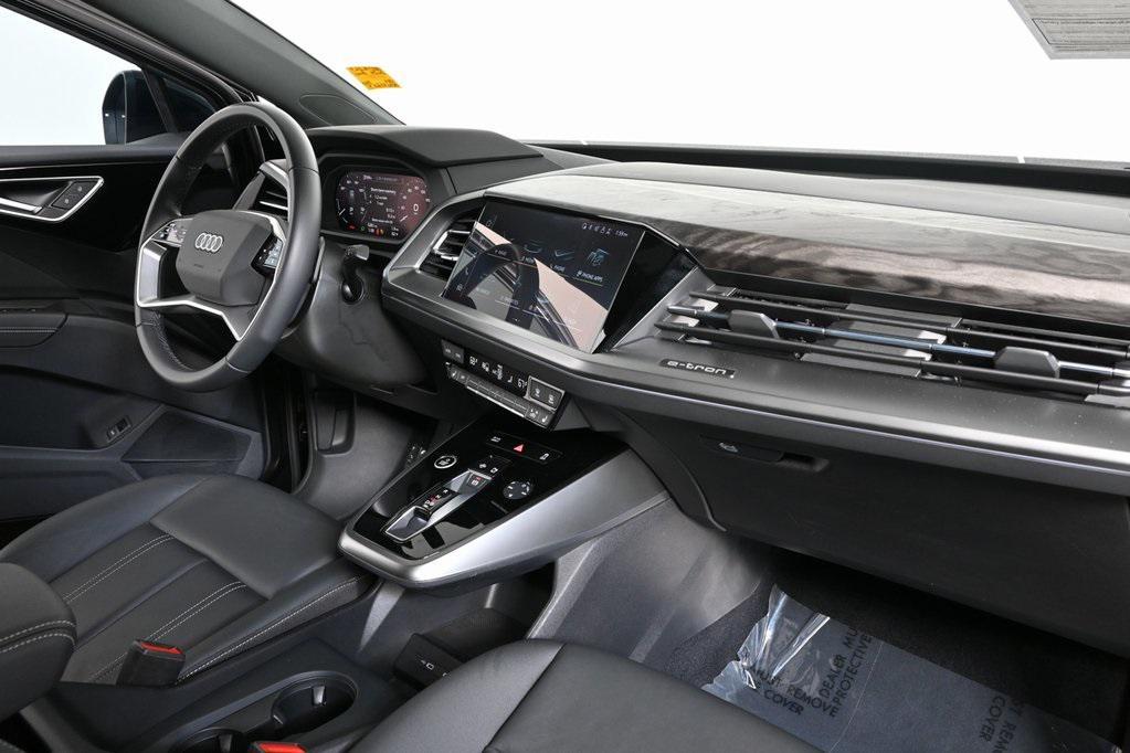 used 2024 Audi Q4 e-tron car, priced at $35,495