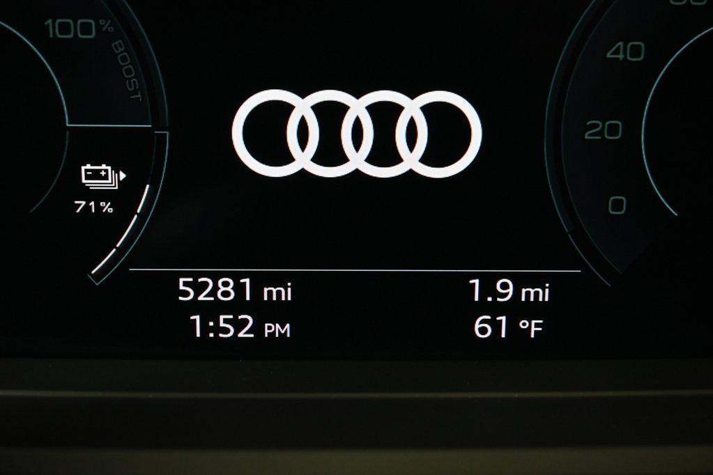 used 2024 Audi Q4 e-tron car, priced at $35,495