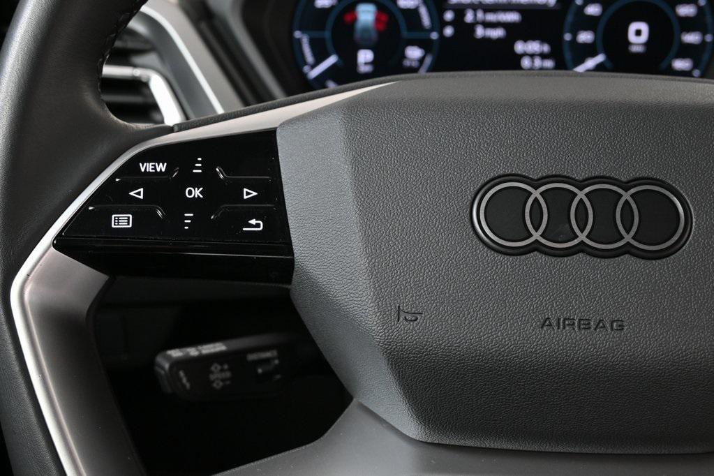 used 2024 Audi Q4 e-tron car, priced at $35,495