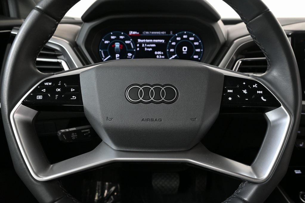 used 2024 Audi Q4 e-tron car, priced at $35,495