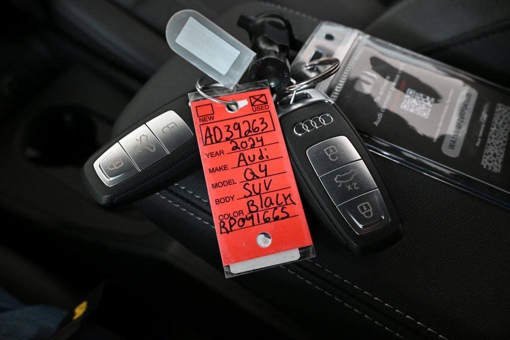 used 2024 Audi Q4 e-tron car, priced at $35,495