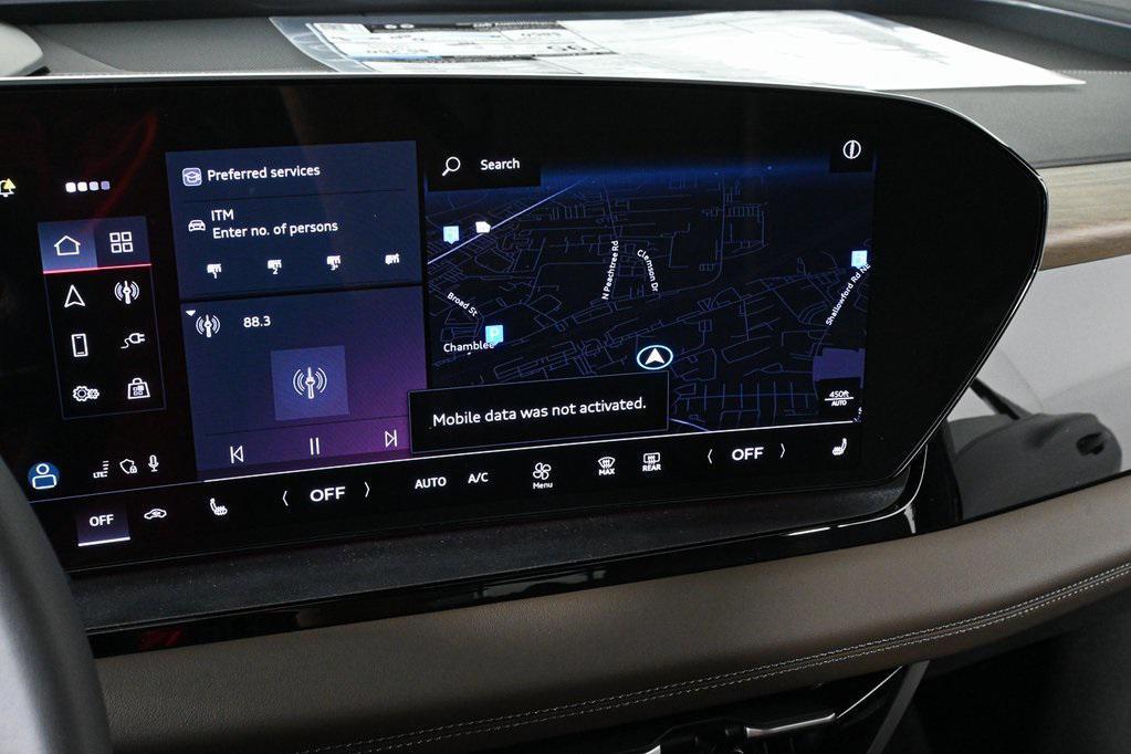 new 2025 Audi Q6 e-tron car, priced at $69,983