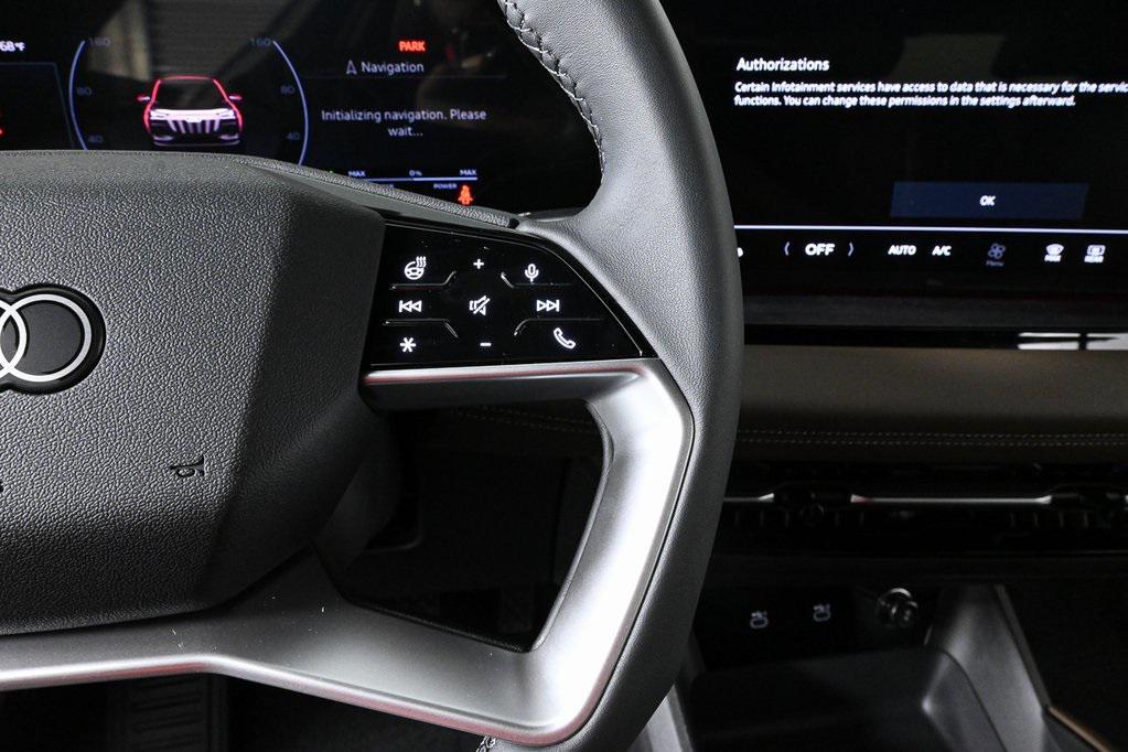 new 2025 Audi Q6 e-tron car, priced at $69,983