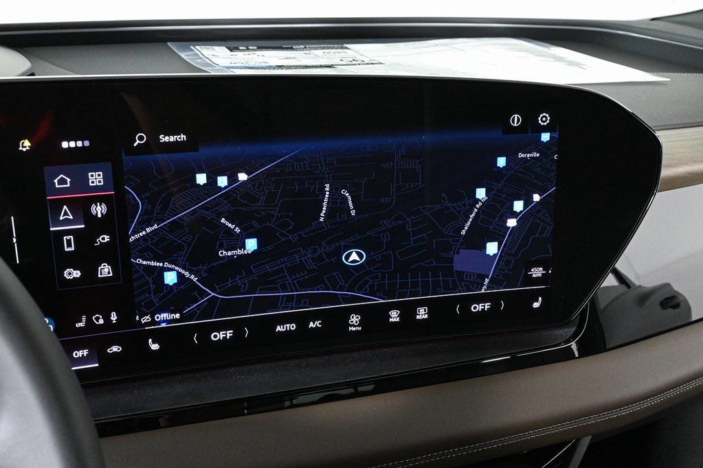 new 2025 Audi Q6 e-tron car, priced at $69,983