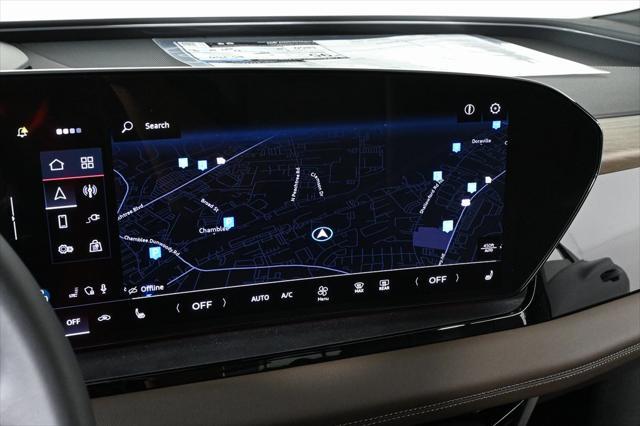 new 2025 Audi Q6 e-tron car, priced at $74,450
