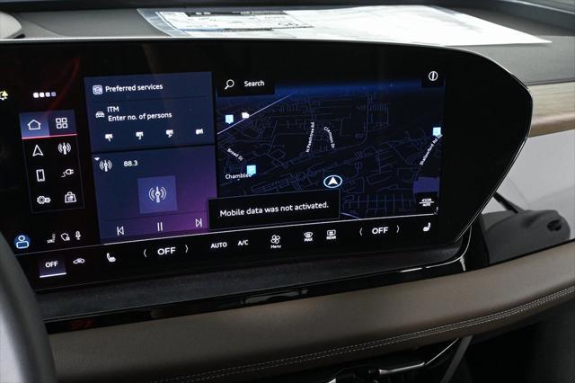 new 2025 Audi Q6 e-tron car, priced at $74,450