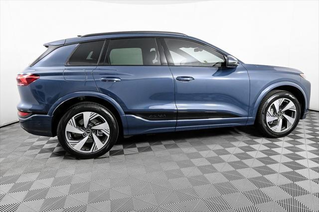 new 2025 Audi Q6 e-tron car, priced at $74,450