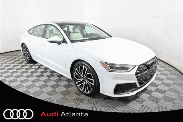 new 2025 Audi A7 car, priced at $76,354