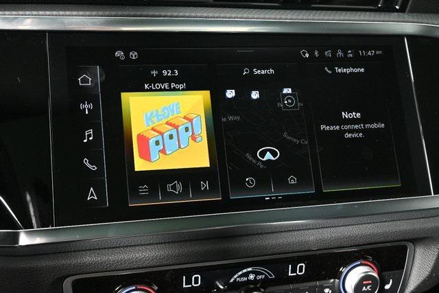 new 2025 Audi Q3 car, priced at $44,840