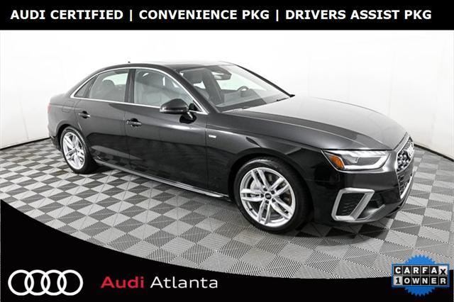 used 2024 Audi A4 car, priced at $36,995