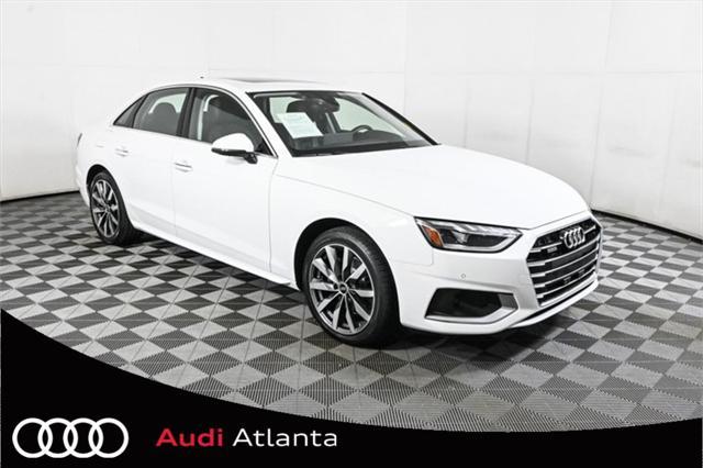 used 2022 Audi A4 car, priced at $27,495