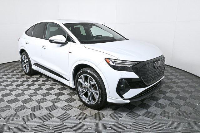 used 2023 Audi Q4 e-tron Sportback car, priced at $28,995