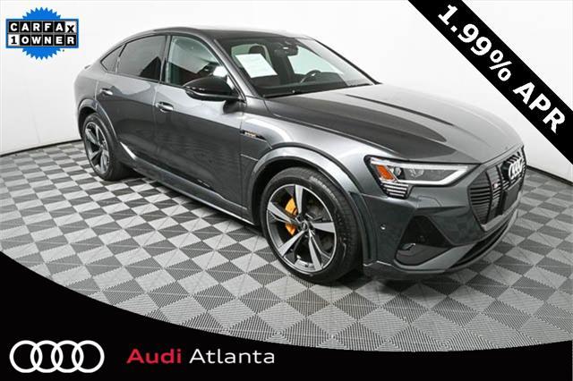 used 2022 Audi e-tron S car, priced at $42,995