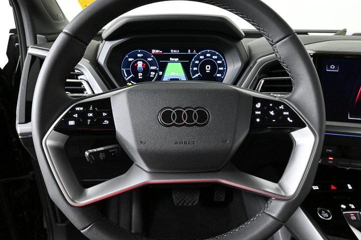 new 2025 Audi Q4 e-tron car, priced at $61,916