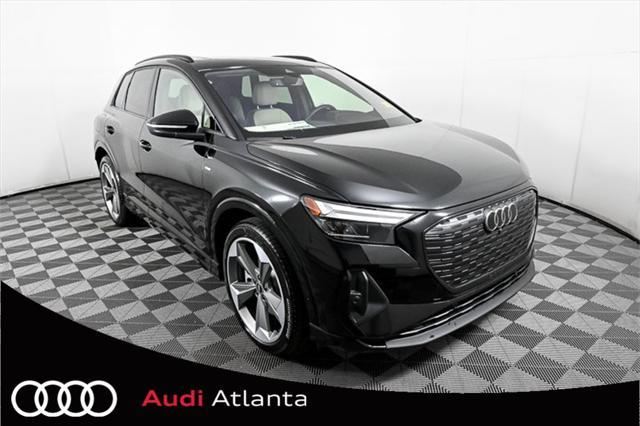 new 2025 Audi Q4 e-tron car, priced at $61,916