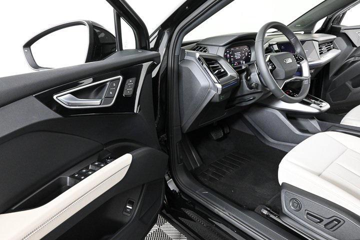 new 2025 Audi Q4 e-tron car, priced at $61,916