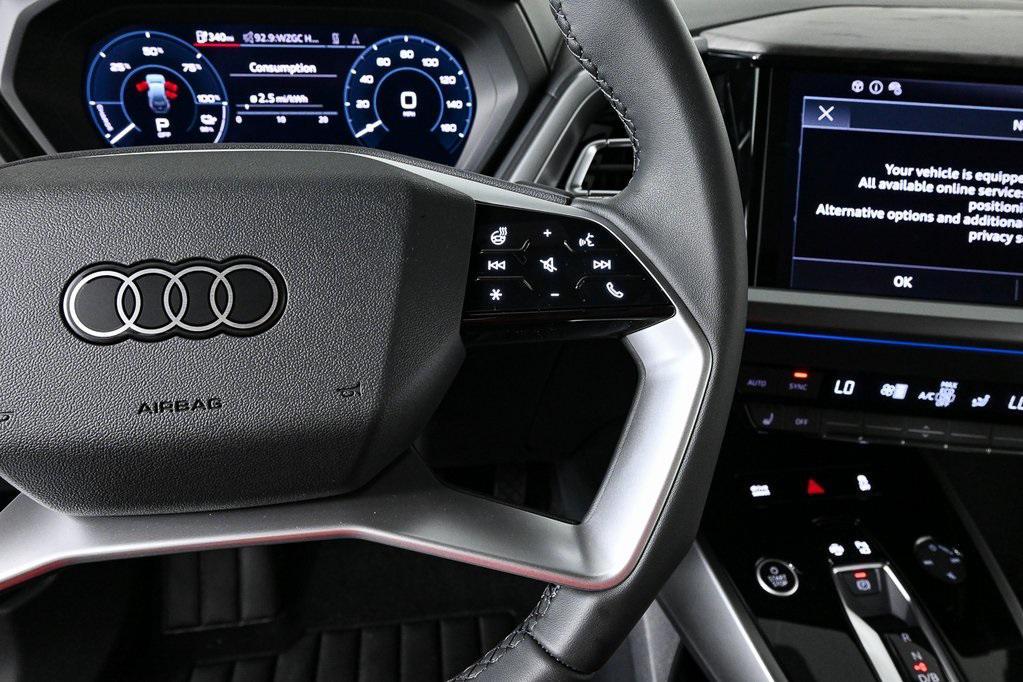 new 2025 Audi Q4 e-tron car, priced at $60,273