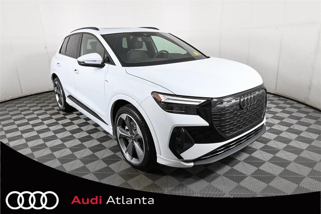 new 2025 Audi Q4 e-tron car, priced at $60,273