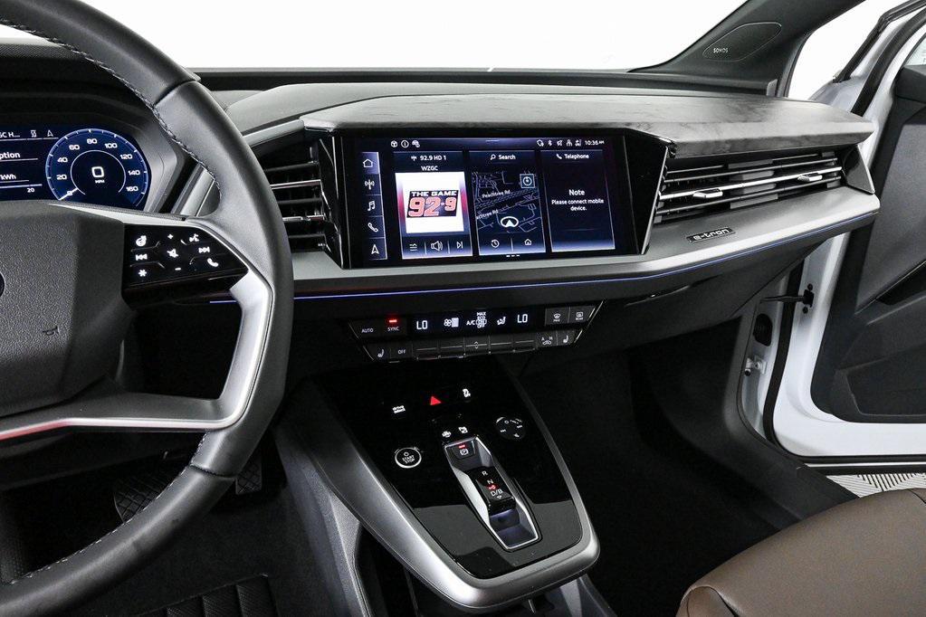 new 2025 Audi Q4 e-tron car, priced at $60,273