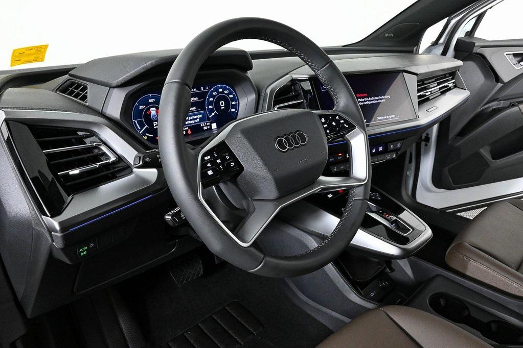 new 2025 Audi Q4 e-tron car, priced at $60,273