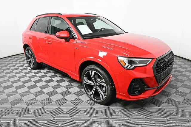 used 2024 Audi Q3 car, priced at $36,995
