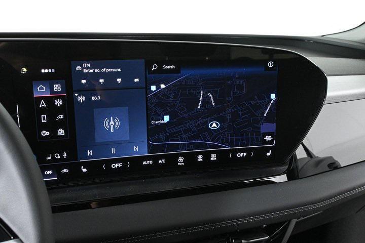 new 2025 Audi Q6 e-tron car, priced at $70,080