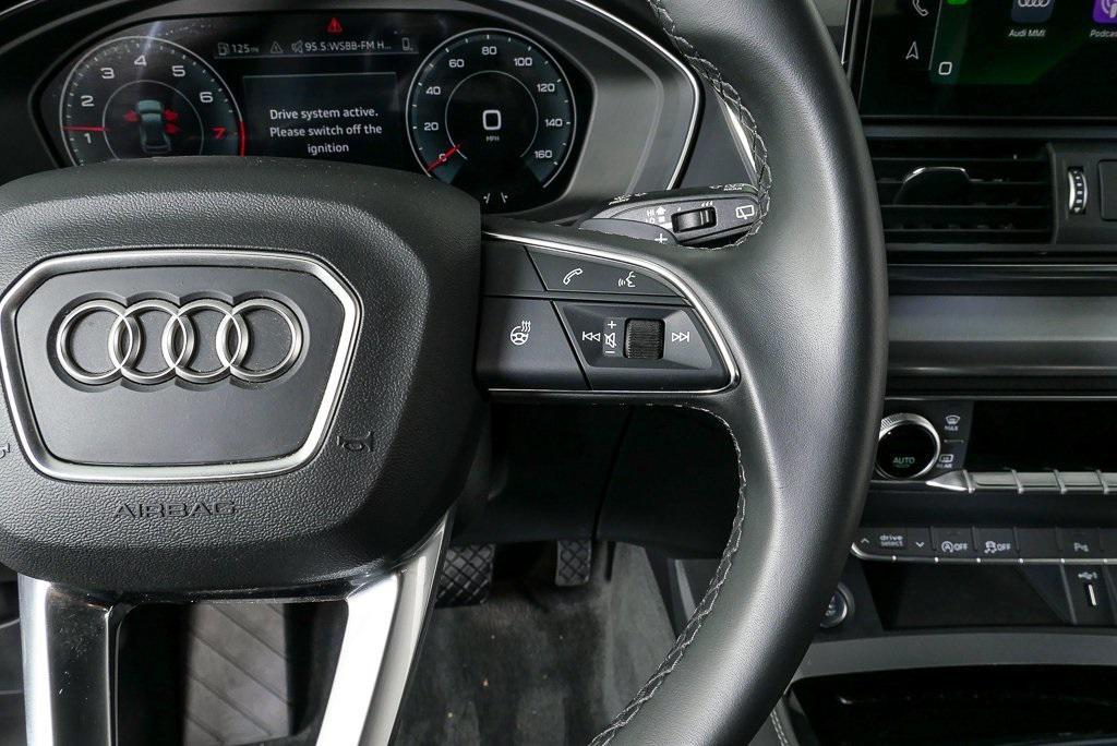 used 2023 Audi Q5 car, priced at $36,495