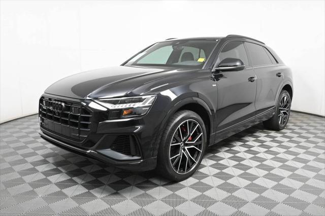 used 2021 Audi Q8 car, priced at $45,995