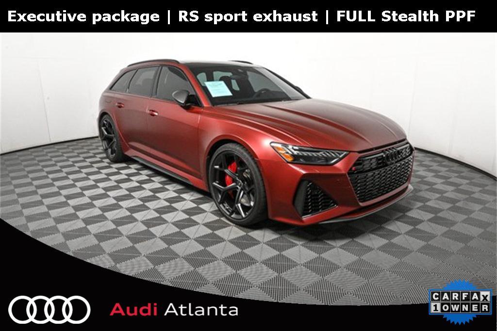 used 2025 Audi RS 6 Avant car, priced at $131,895