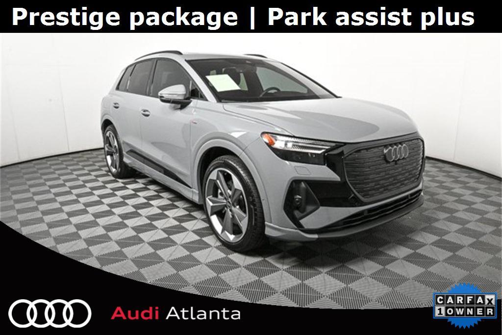 used 2024 Audi Q4 e-tron car, priced at $38,995