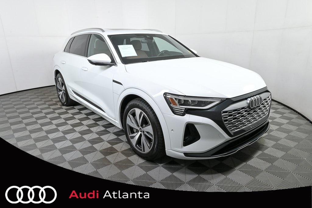used 2024 Audi Q8 e-tron car, priced at $46,995
