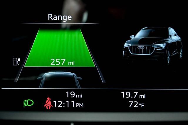 new 2024 Audi Q8 e-tron car, priced at $94,075