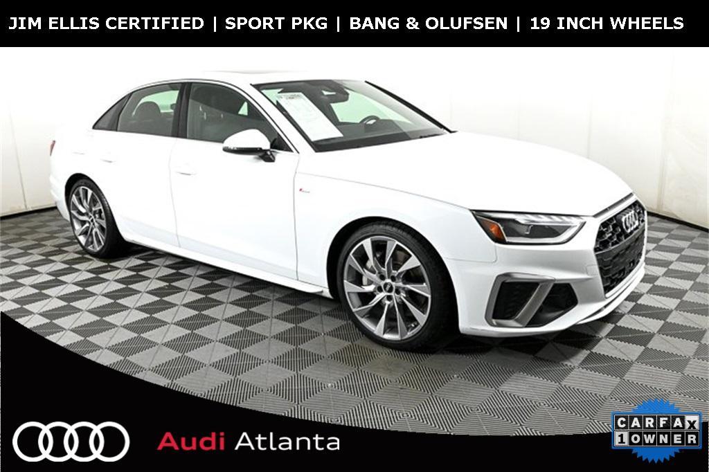 used 2020 Audi A4 car, priced at $24,995