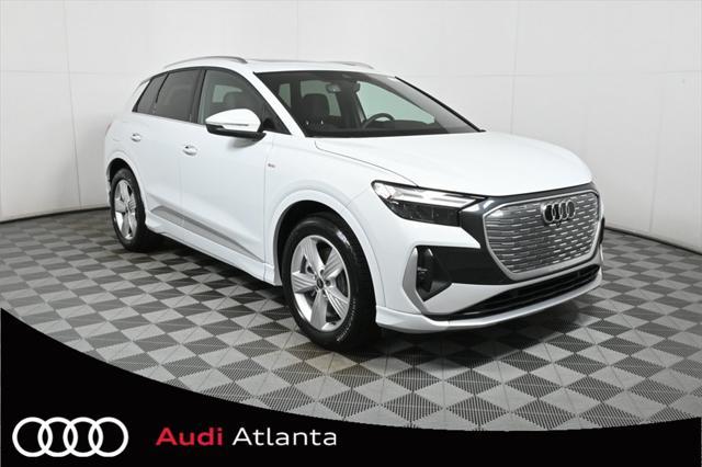 new 2025 Audi Q4 e-tron car, priced at $58,990