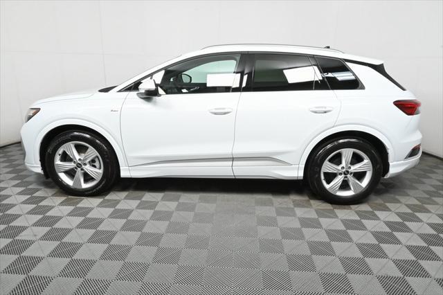 new 2025 Audi Q4 e-tron car, priced at $58,990