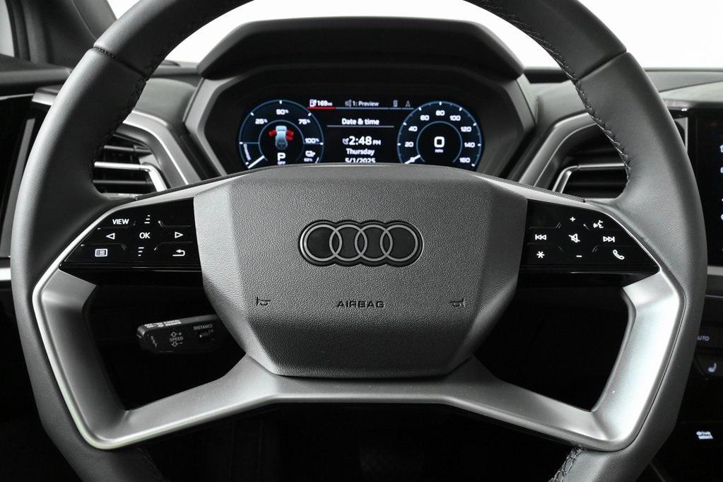 new 2025 Audi Q4 e-tron car, priced at $54,861