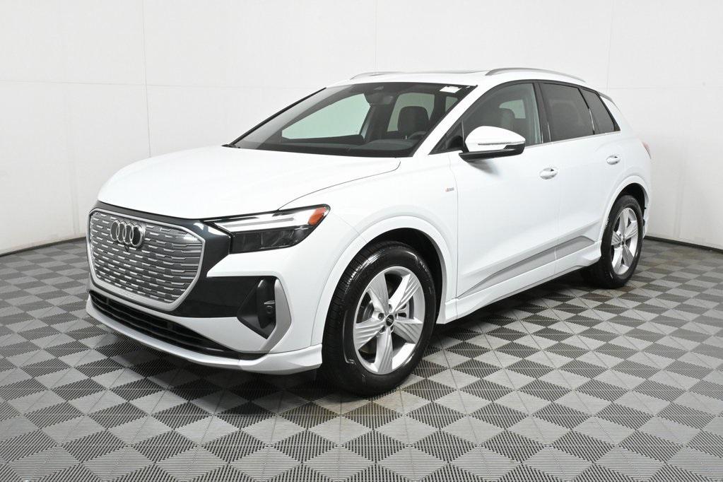 new 2025 Audi Q4 e-tron car, priced at $54,861